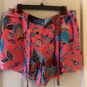 Loft floral shorts never worn